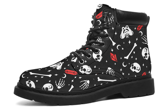 Skulls & Crystals Classic Boots