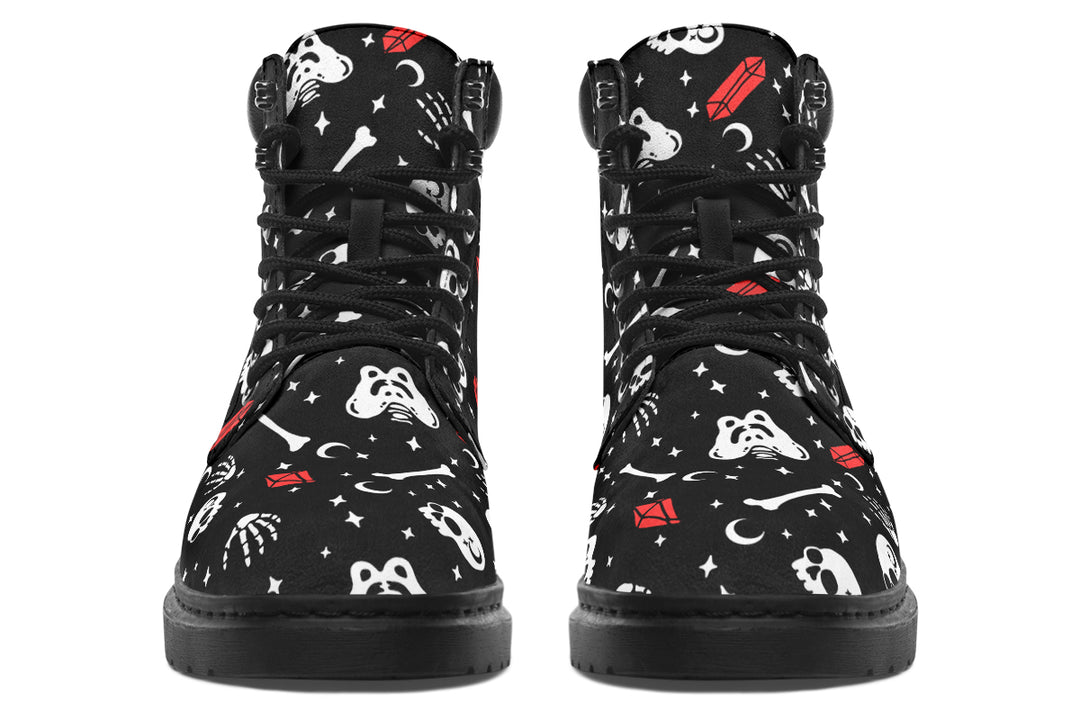 Skulls & Crystals Classic Boots