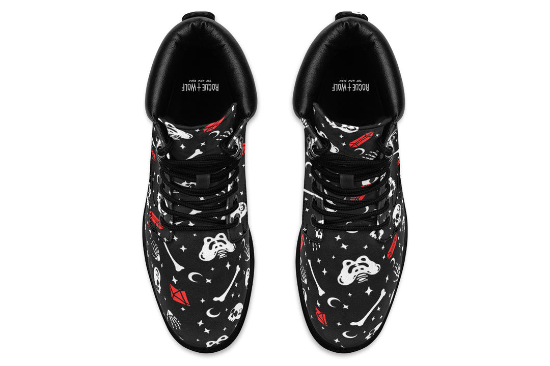 Skulls & Crystals Classic Boots