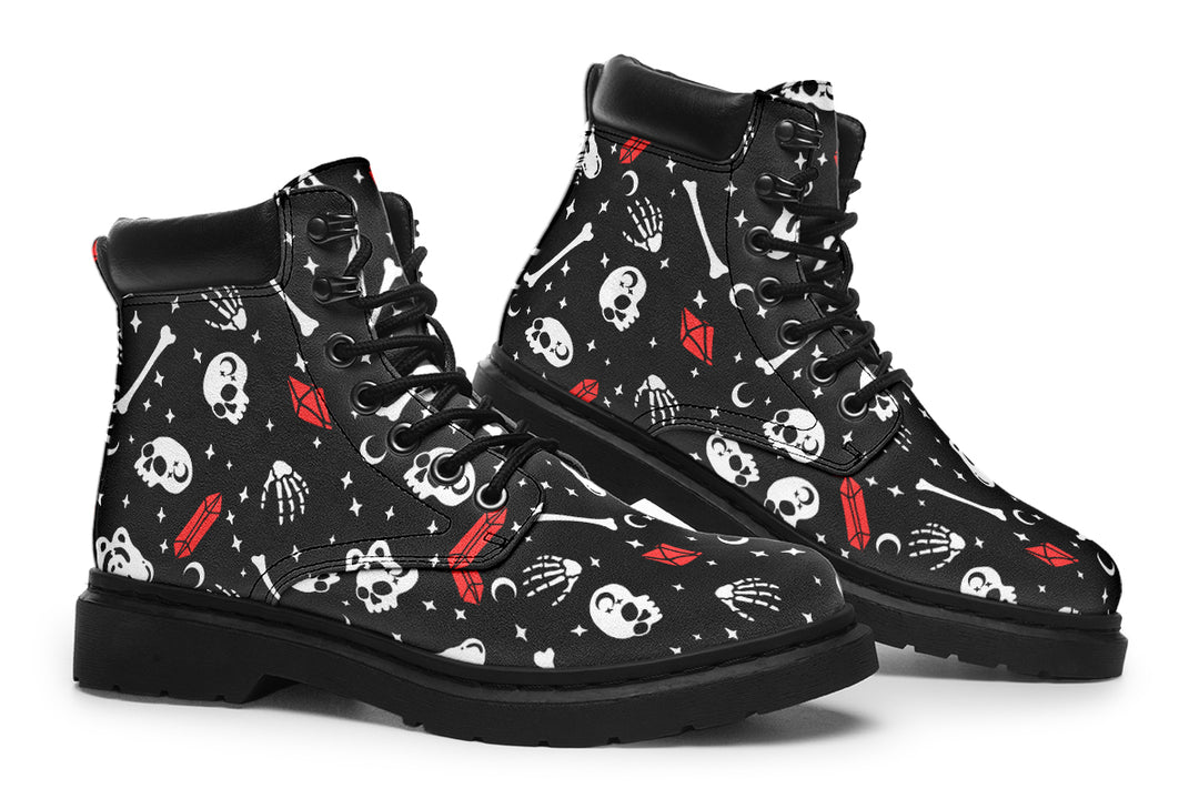 Skulls & Crystals Classic Boots