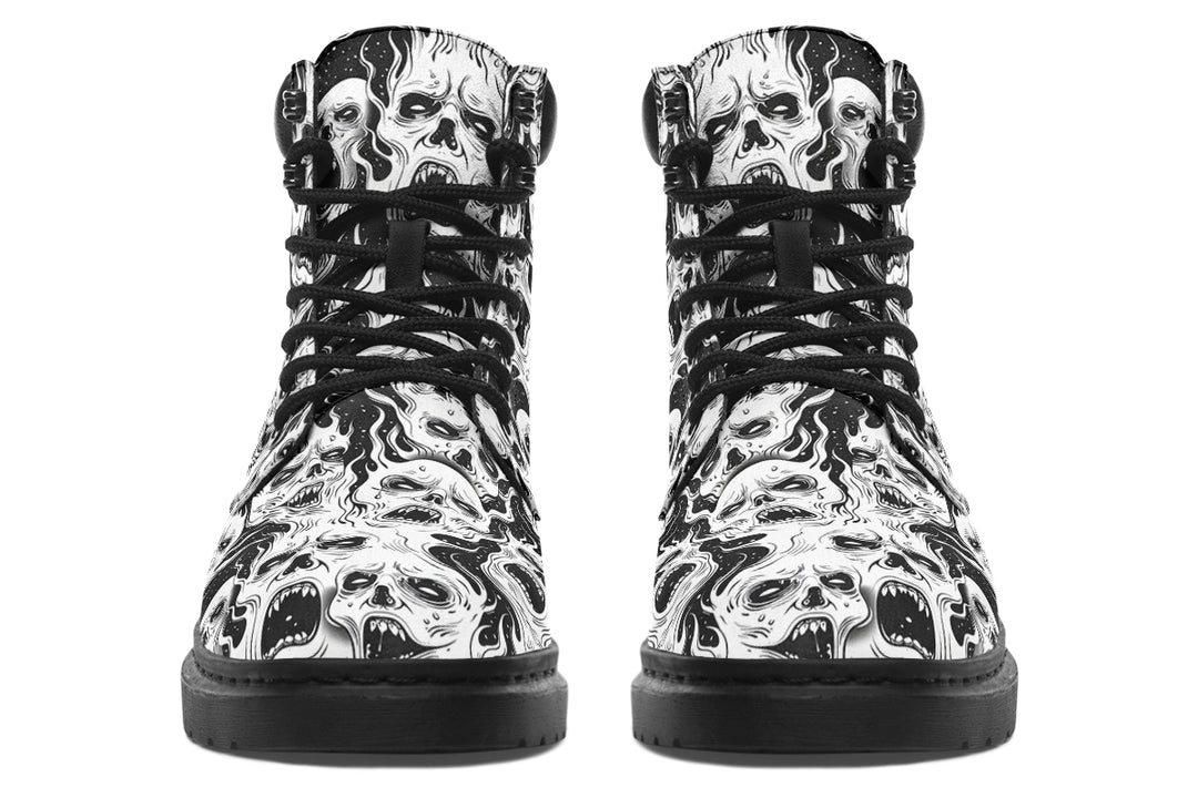 White Torment Classic Boots