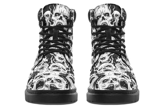 White Torment Classic Boots