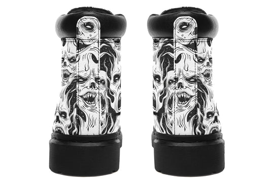 White Torment Classic Boots