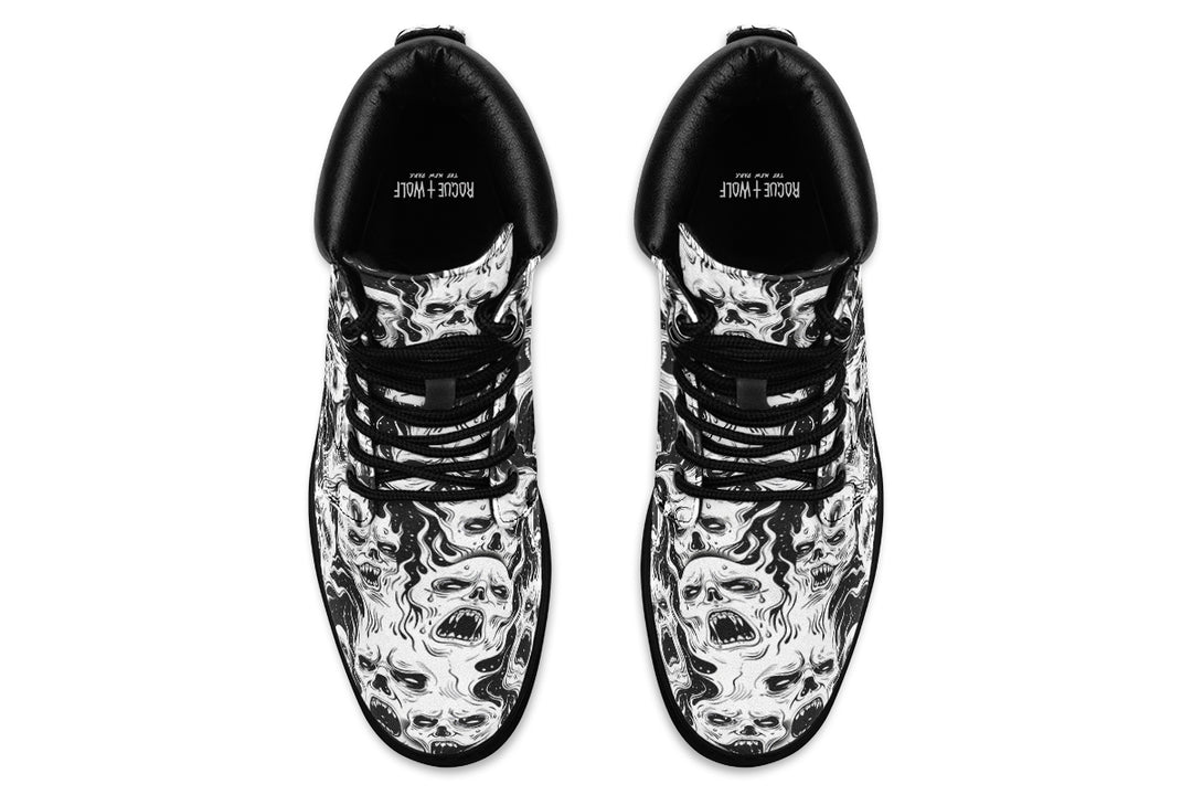 White Torment Classic Boots