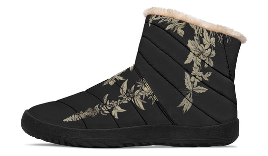 Black Night Ivy Comfy Winter Boots