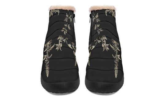 Black Night Ivy Comfy Winter Boots