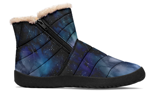 Deep Blue Comfy Winter Boots