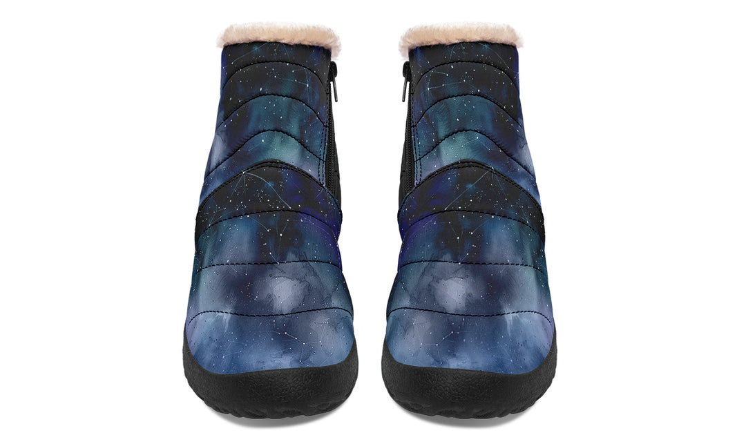 Deep Blue Comfy Winter Boots