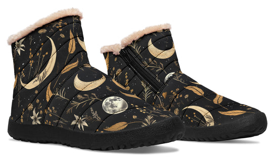 Moonlit Botanica Comfy Winter Boots