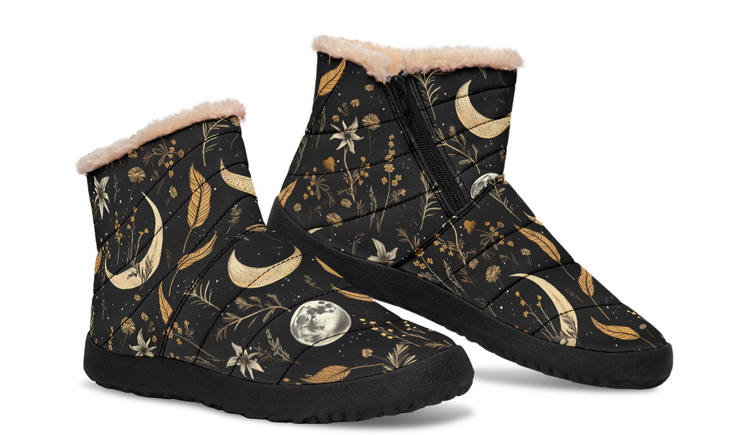 Moonlit Botanica Comfy Winter Boots