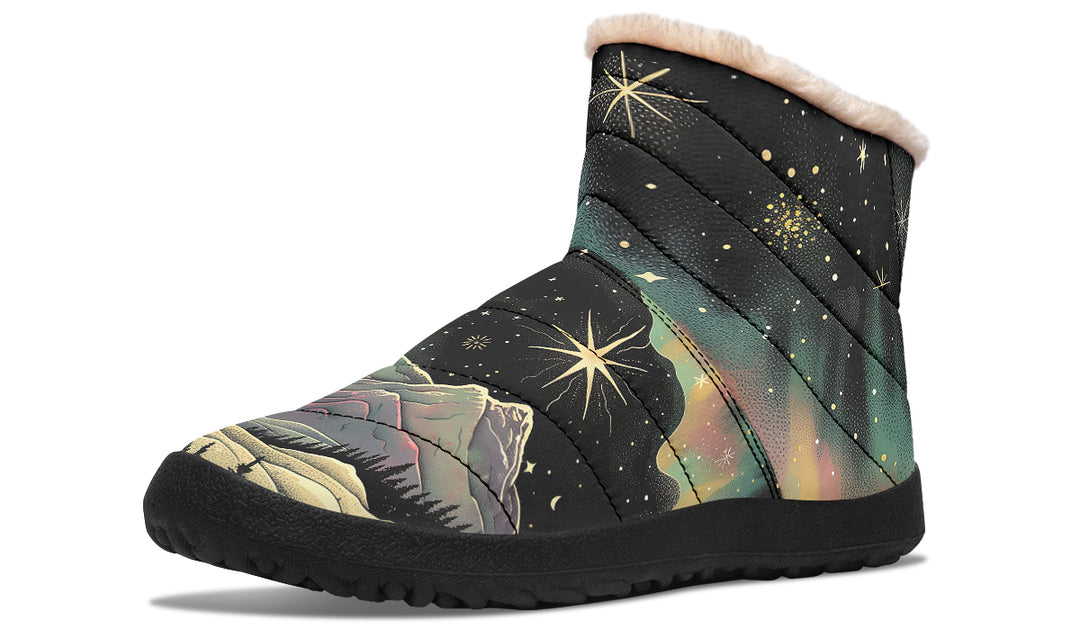 Northern Lights Comfy Winter Boots