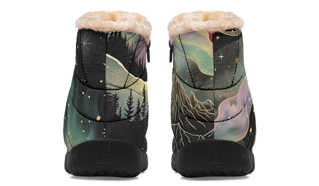 Northern Lights Comfy Winter Boots