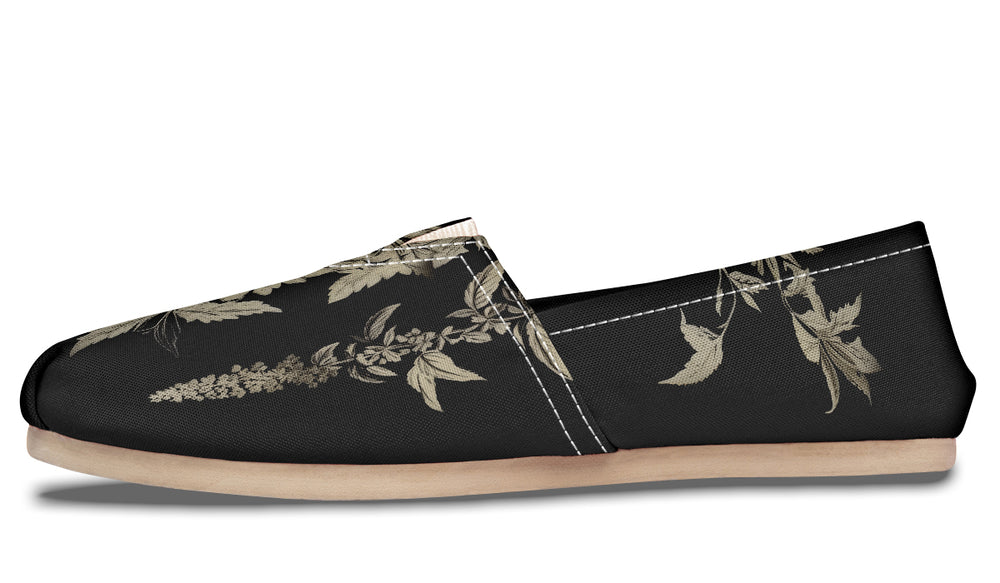 Black Night Ivy Espadrilles