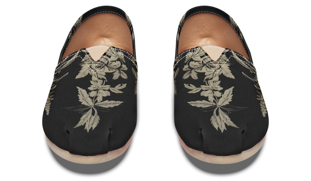 Black Night Ivy Espadrilles