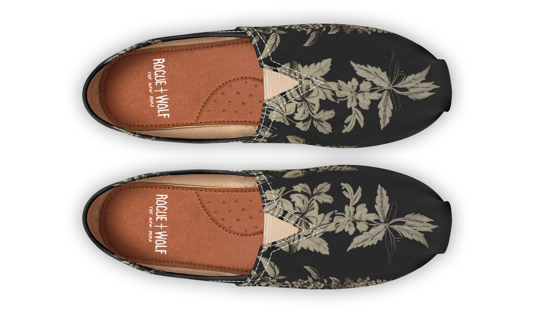 Black Night Ivy Espadrilles