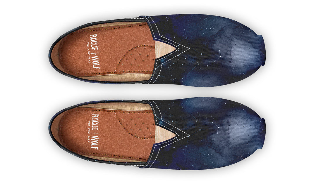 Deep Blue Espadrilles - Lightweight Canvas Slip-Ons with Elastic V for Easy Comfort