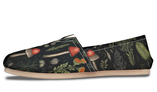 Foraging Espadrilles - Lightweight Canvas Slip-Ons with Elastic V for Easy Comfort