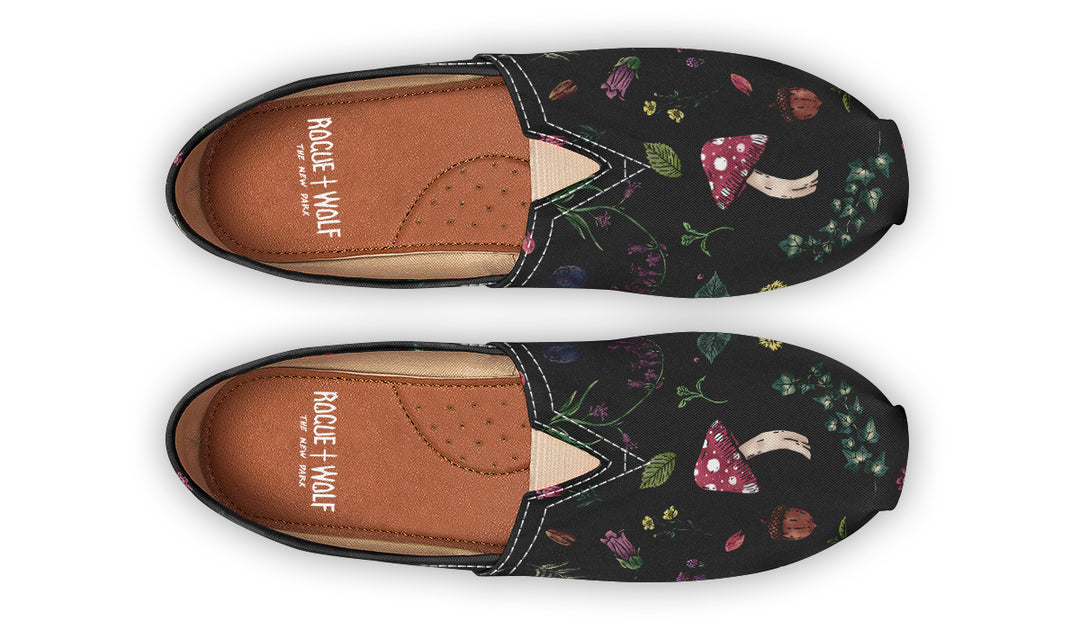 Herbology Espadrilles - Lightweight Canvas Slip-Ons with Elastic V for Easy Comfort