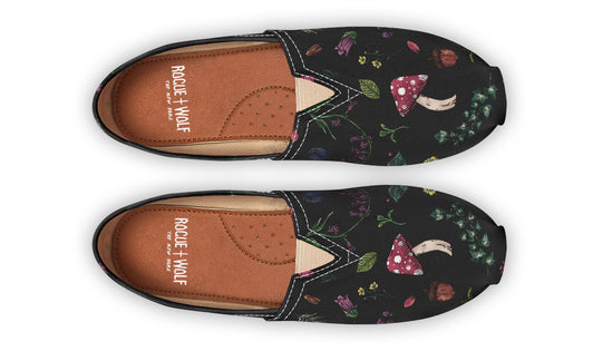 Herbology Espadrilles - Lightweight Canvas Slip-Ons with Elastic V for Easy Comfort