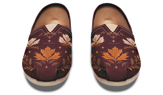 Oxblood Autumnalis Espadrilles