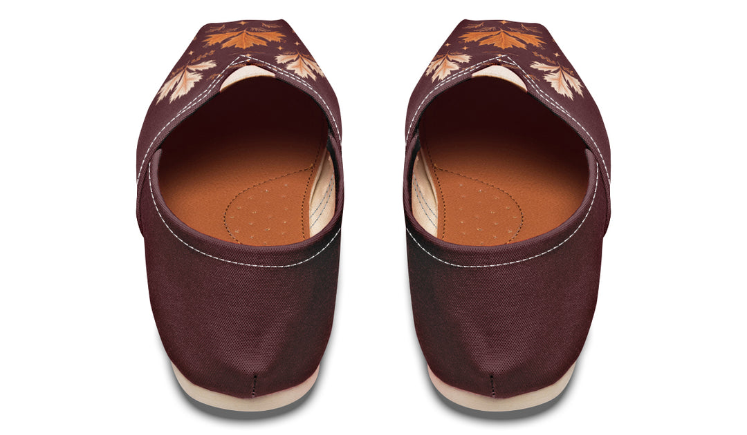 Oxblood Autumnalis Espadrilles