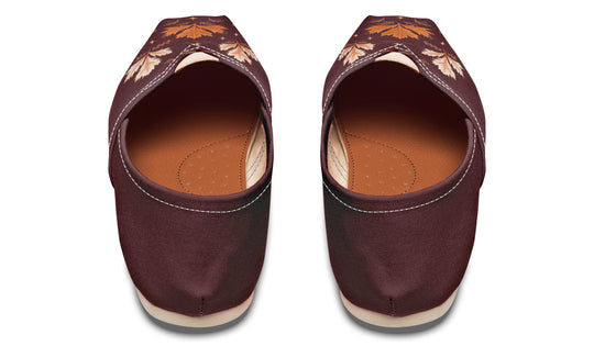 Oxblood Autumnalis Espadrilles