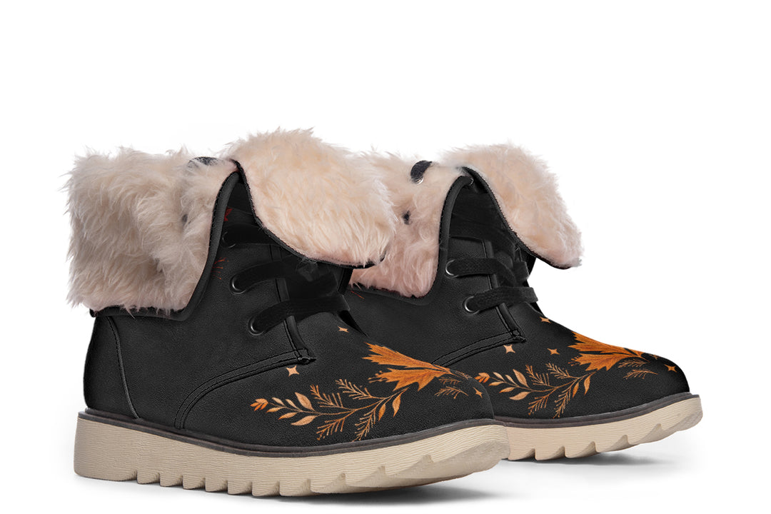 Autumnalis Fold Over Winter Boots