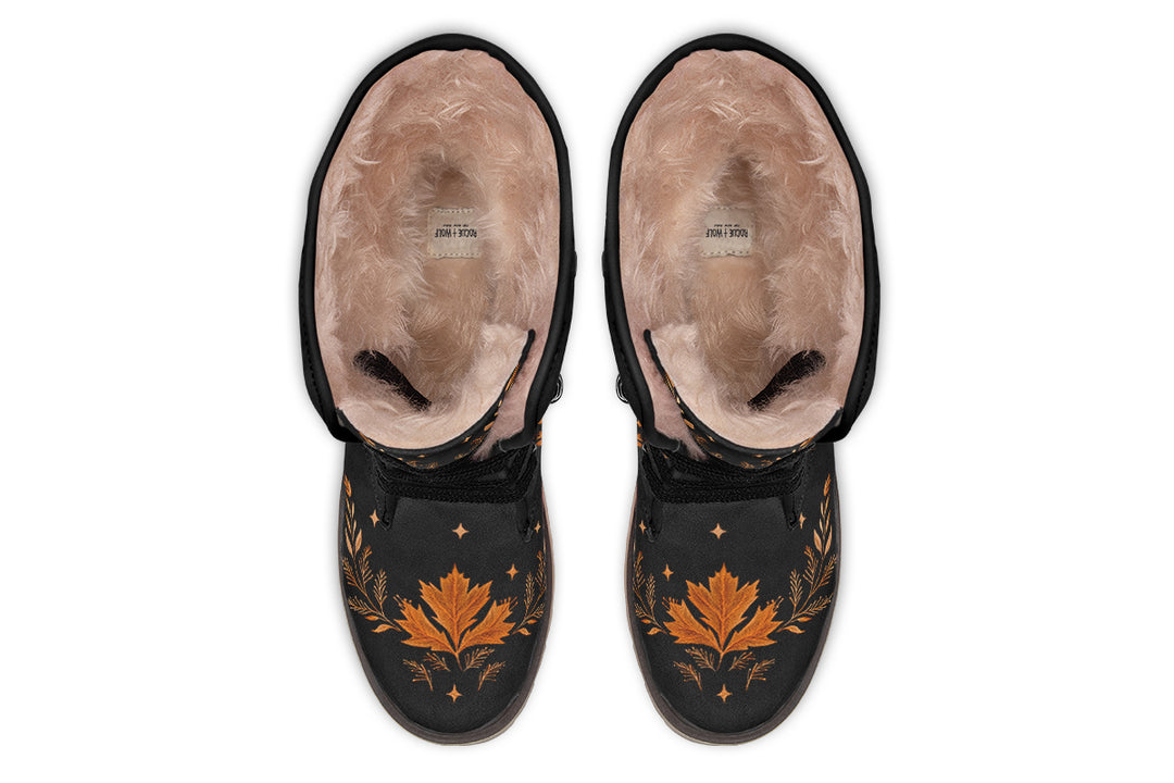 Autumnalis Fold Over Winter Boots