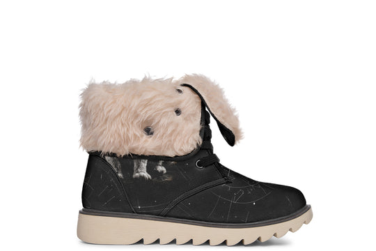 Eclipse Cat Fold Over Winter Boots