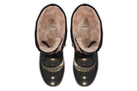 Guardian Wolf Fold Over Winter Boots