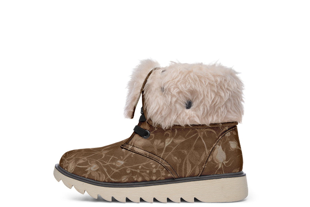 Hazel Rose Romance Fold Over Winter Boots