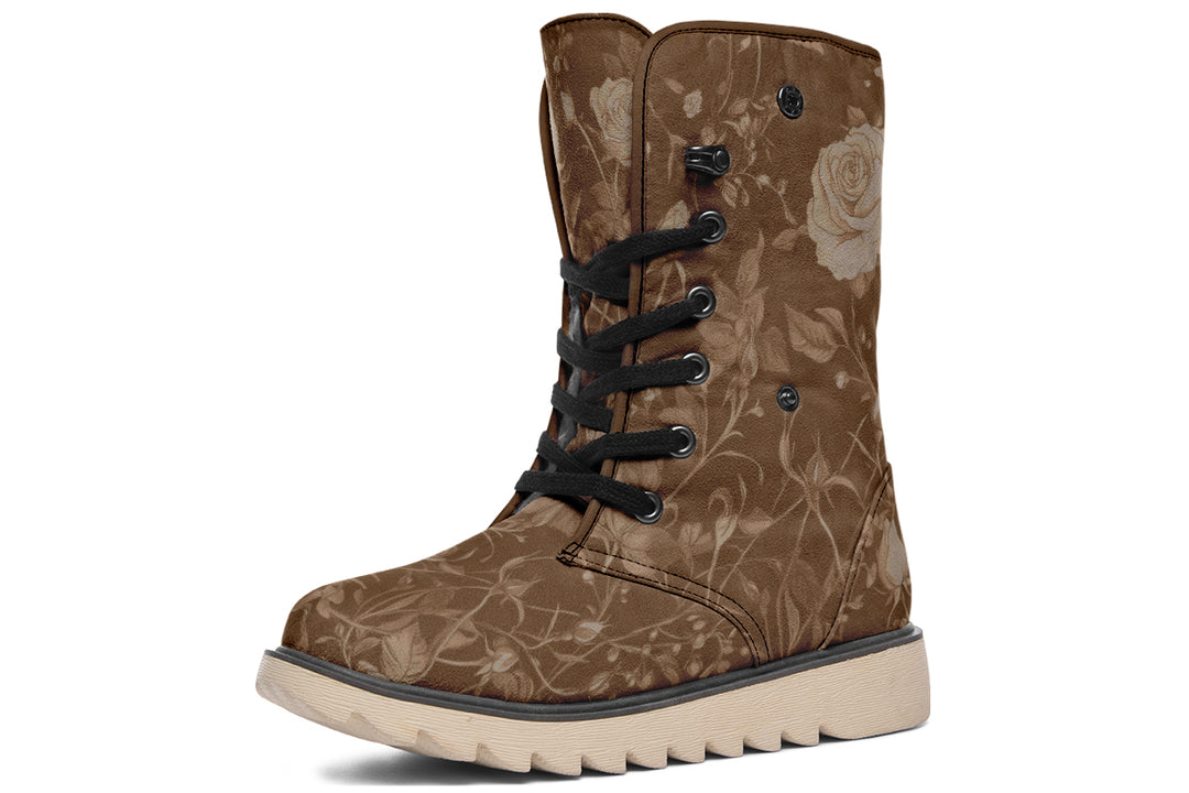 Hazel Rose Romance Fold Over Winter Boots