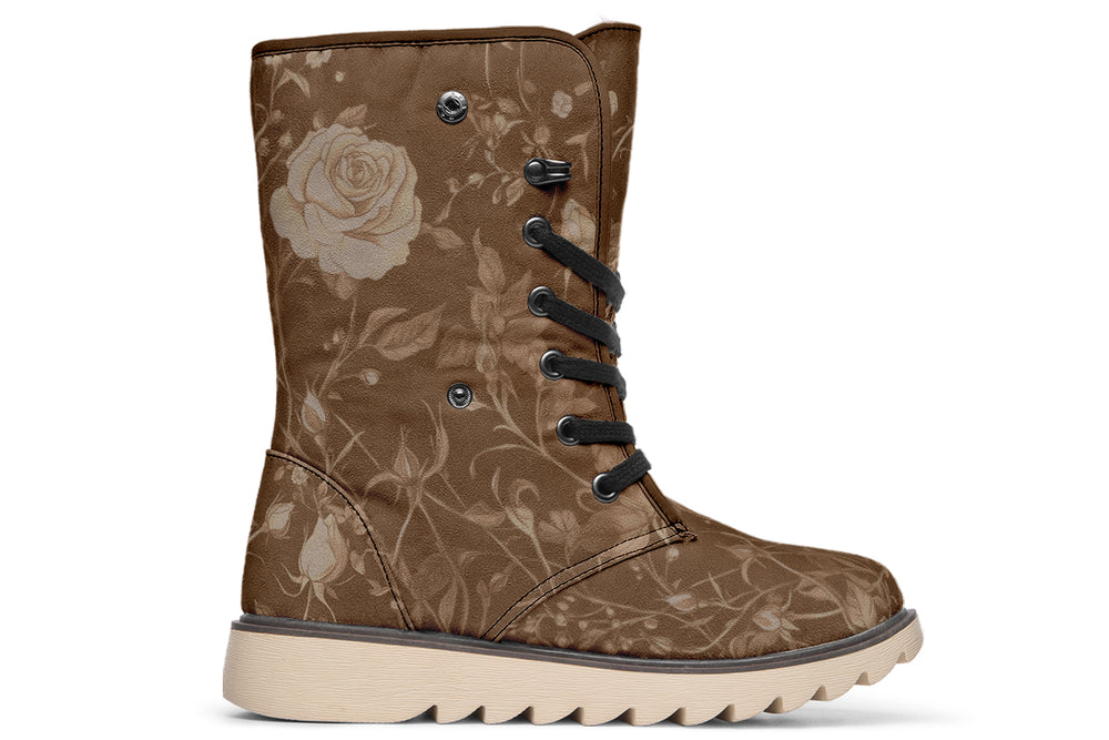 Hazel Rose Romance Fold Over Winter Boots