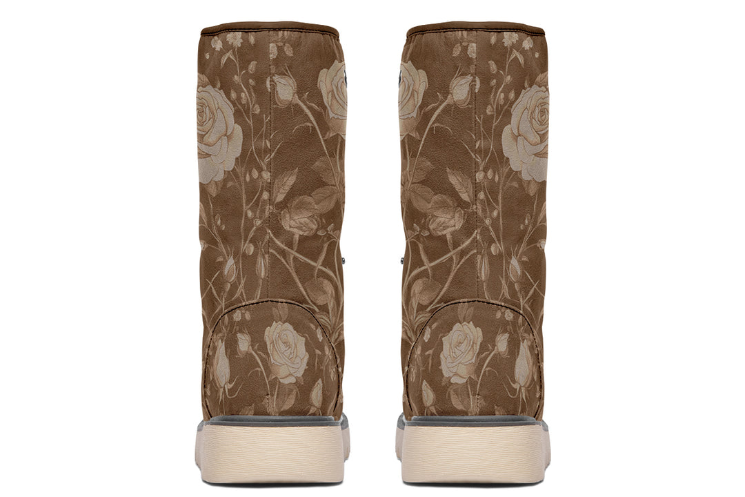 Hazel Rose Romance Fold Over Winter Boots