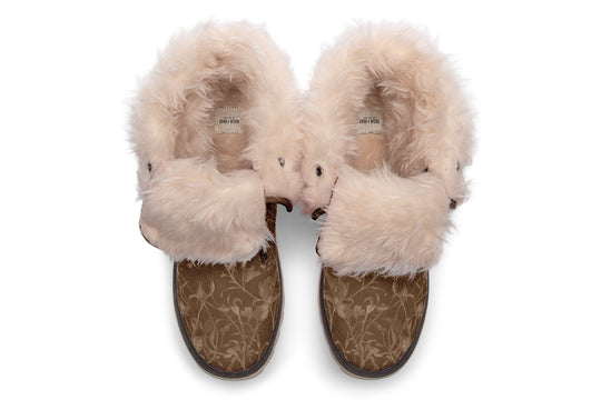 Hazel Rose Romance Fold Over Winter Boots