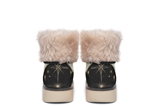 Oracle Raven Fold Over Winter Boots