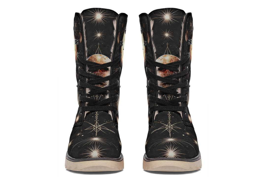 Oracle Raven Fold Over Winter Boots