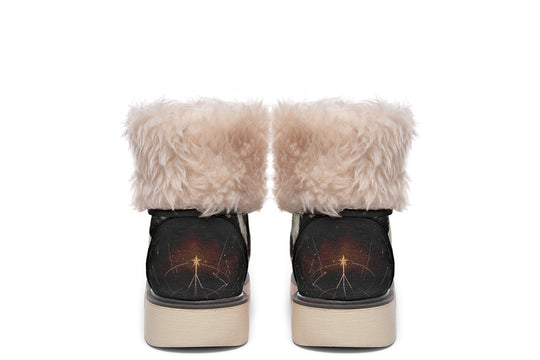 Solar Wolf Fold Over Winter Boots