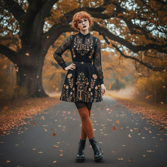 Grove Scarab Skater Dress