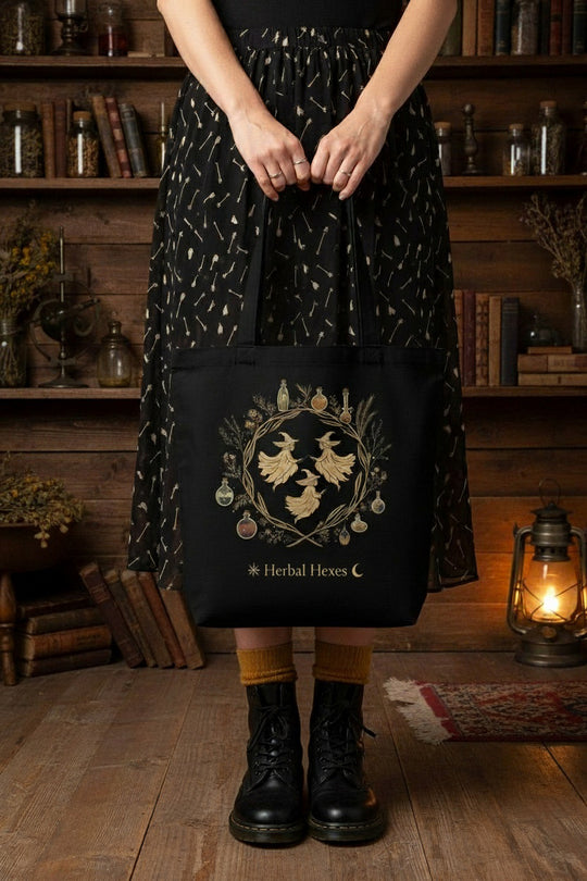 Herbal Hexes Tote Bag