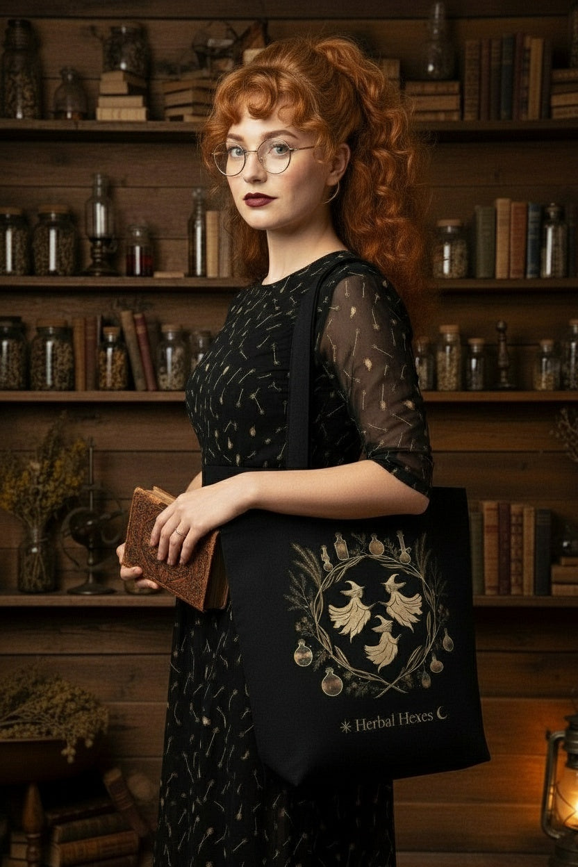 Herbal Hexes Tote Bag