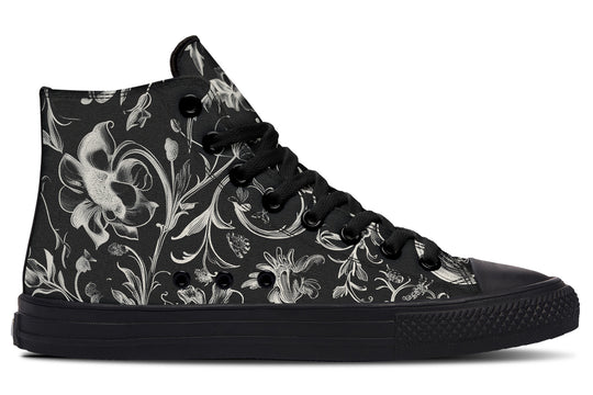 Black Baroque High Tops