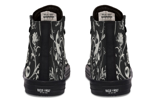 Black Baroque High Tops