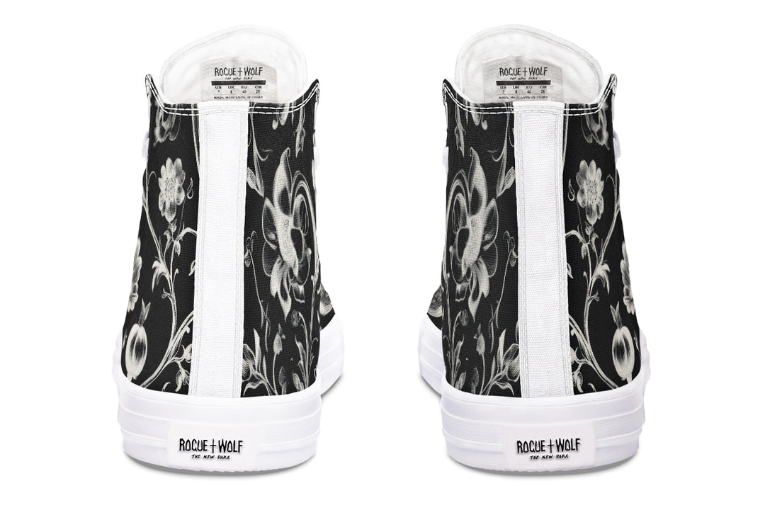 Black Baroque High Tops