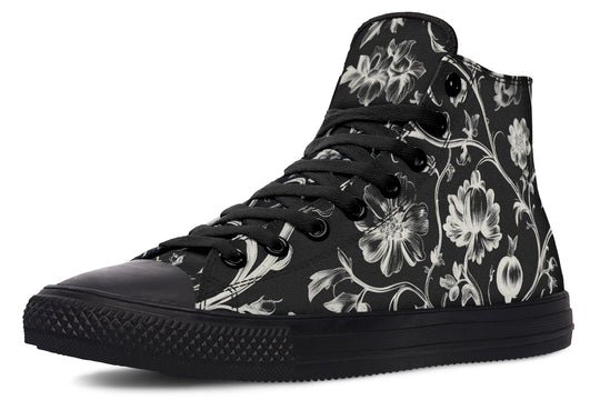Black Baroque High Tops