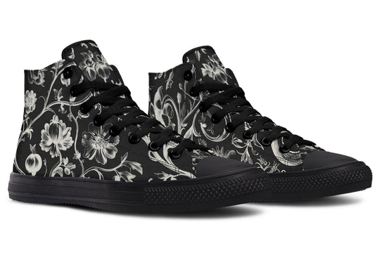Black Baroque High Tops