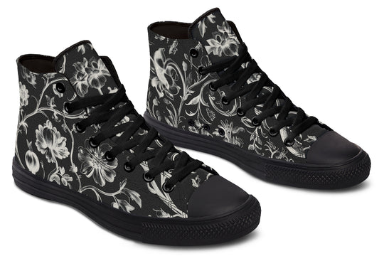 Black Baroque High Tops