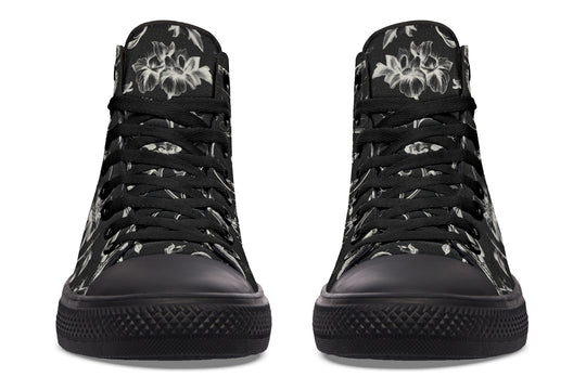 Black Baroque High Tops