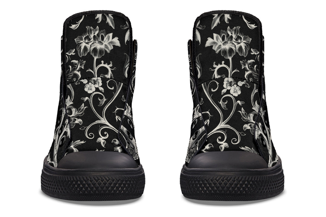 Black Baroque High Tops