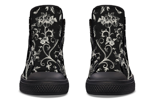 Black Baroque High Tops